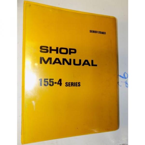 KOMATSU 155-4 SERIES ENGINE SHOP MANUAL #1 image