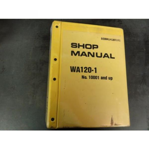 Komatsu WA120-1 Wheel Loader Shop Manual #1 image