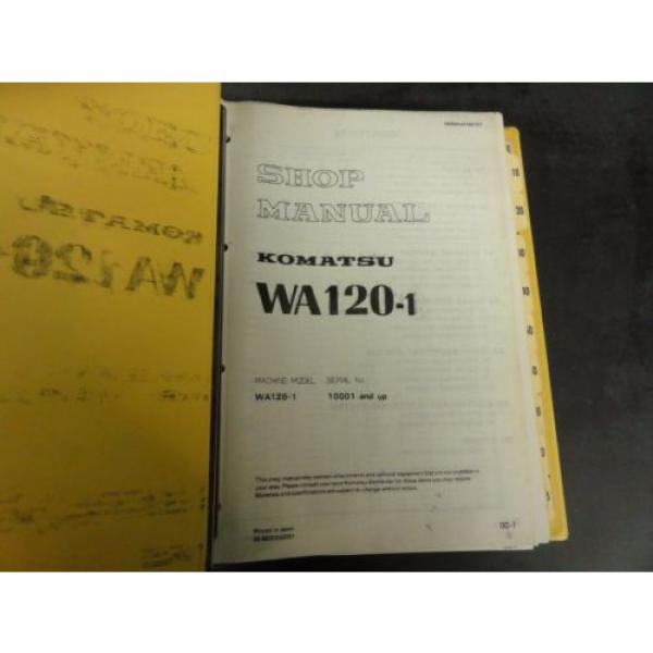 Komatsu WA120-1 Wheel Loader Shop Manual #2 image