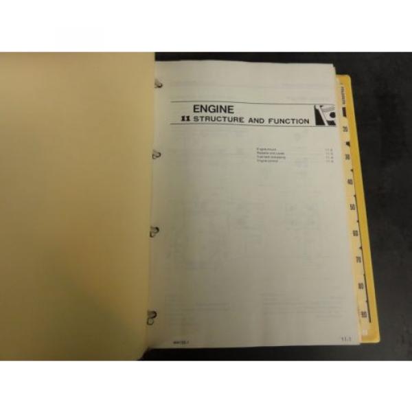 Komatsu WA120-1 Wheel Loader Shop Manual #4 image