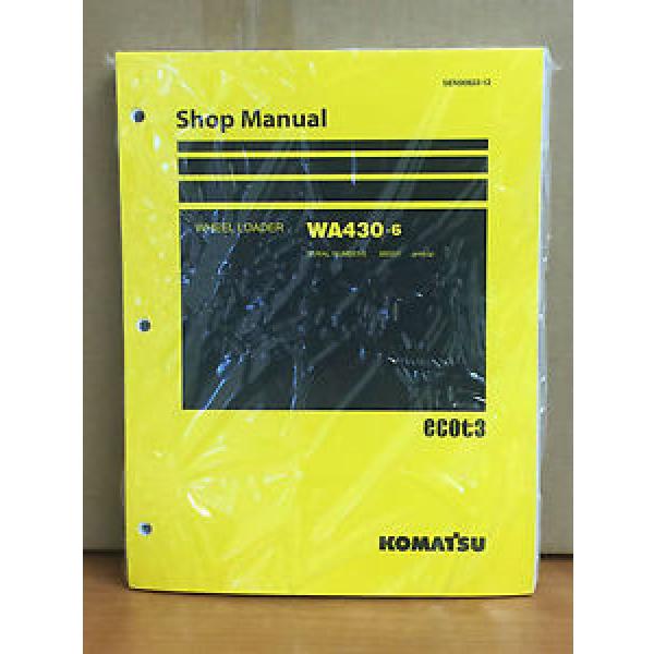 Komatsu WA430-6 Wheel Loader Shop Service Repair Manual (65001 &amp; up) #1 image