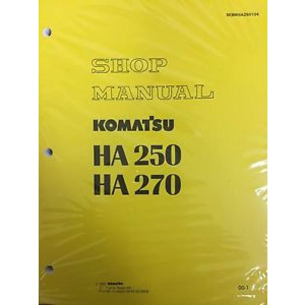 Komatsu HA250 HA270 Shop Service Manual Articulated Dump Truck #1 image