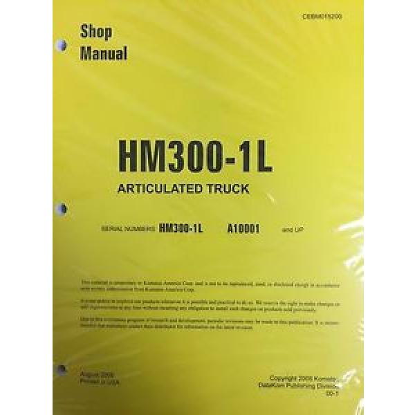 Komatsu HM300-1L Shop Service Manual Articulated Dump Truck #1 image