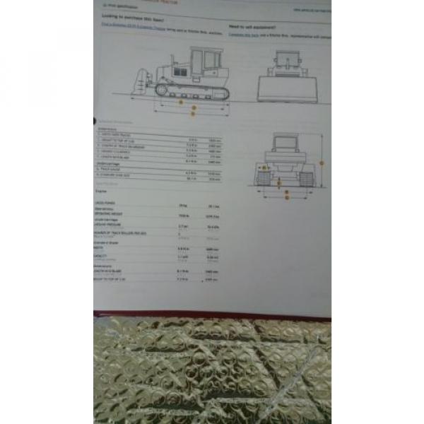 MANUAL FOR KOMATSU D20 BULL DOZER TRACK LOADER #4 image