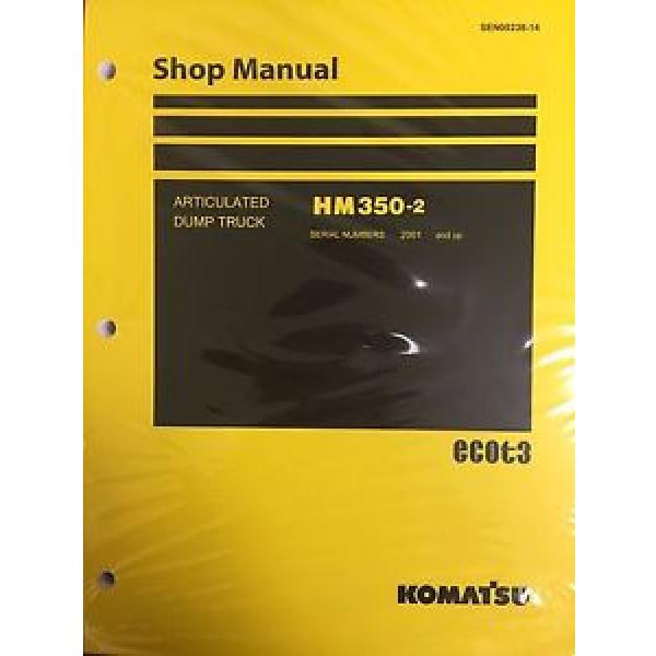 Komatsu HM350-2 Shop Service Manual Articulated Dump Truck #1 image