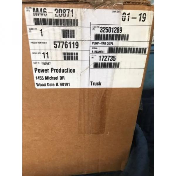 Sauer-Danfoss Variable Hydraulic Pump  M46-20871 #3 image