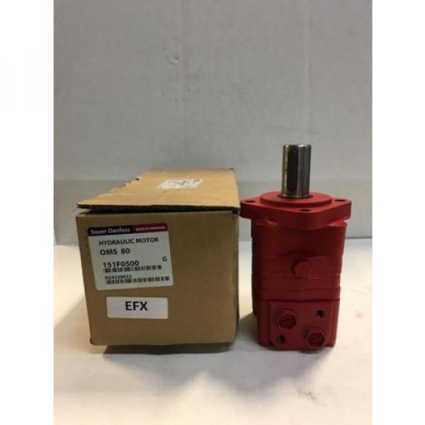 Sauer-Danfoss Hydraulic Motor, OMS 80, 151F0500-EFX #1 image