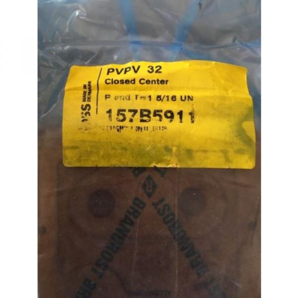 Sauer-Danfoss 157B5911 Type PVP 32 Closed Center Valve New Sealed In Bag ; #2 image