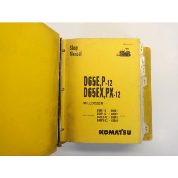 Komatsu D65 D65Ex, Px SHOP MANUAL Automotive Repair #4 image