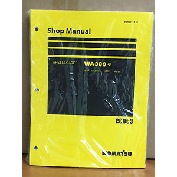 Komatsu WA380-6 Wheel Loader Shop Service Repair Manual (H65001 &amp; up) #1 image