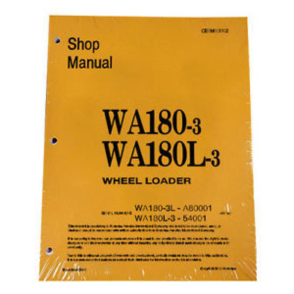 Komatsu WA180-3, WA180L-3 Service Repair Manual #1 image