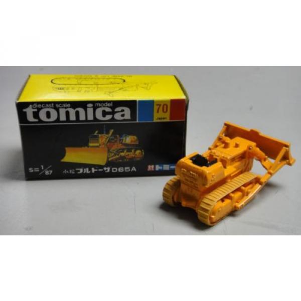 VINTAGE TOMICA 70 KOMATSU BULLDOZER D65A JAPAN RARE #5 image