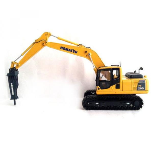 NIB 1:50 Model Komatsu PC200 Drill DieCast model #1 image