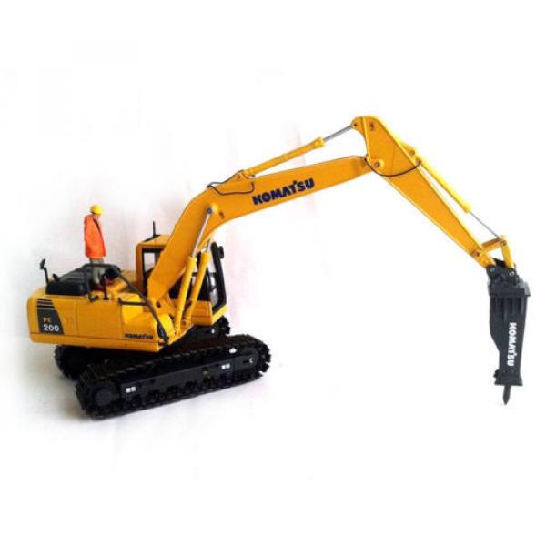 NIB 1:50 Model Komatsu PC200 Drill DieCast model #3 image