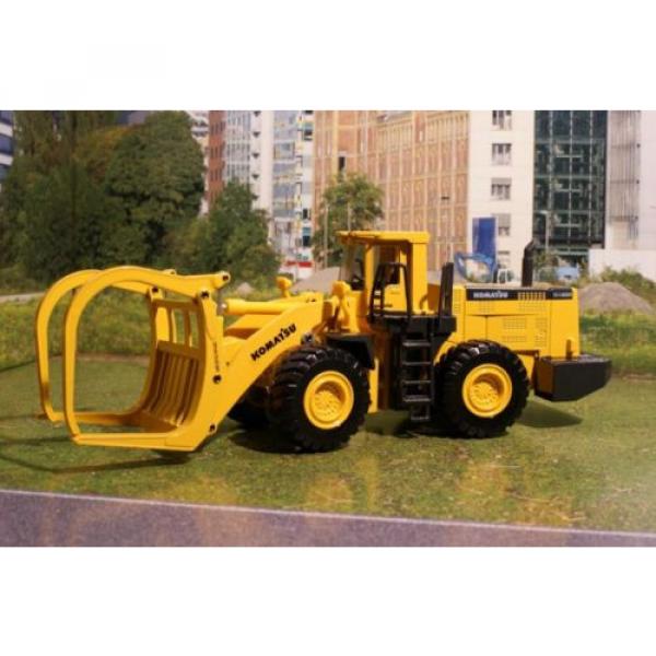 Joal 204 - Komatsu WA600-3 Four Wheel Log Loader Diecast New - Scale 1:50 #1 image