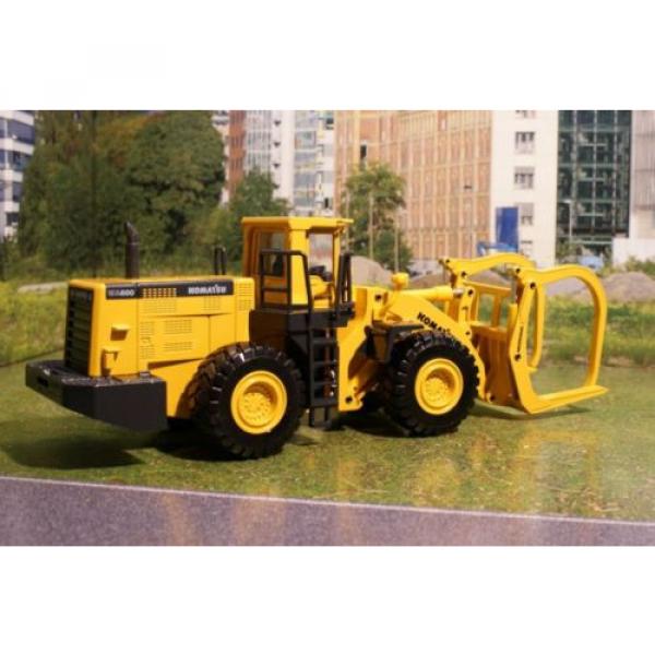 Joal 204 - Komatsu WA600-3 Four Wheel Log Loader Diecast New - Scale 1:50 #2 image