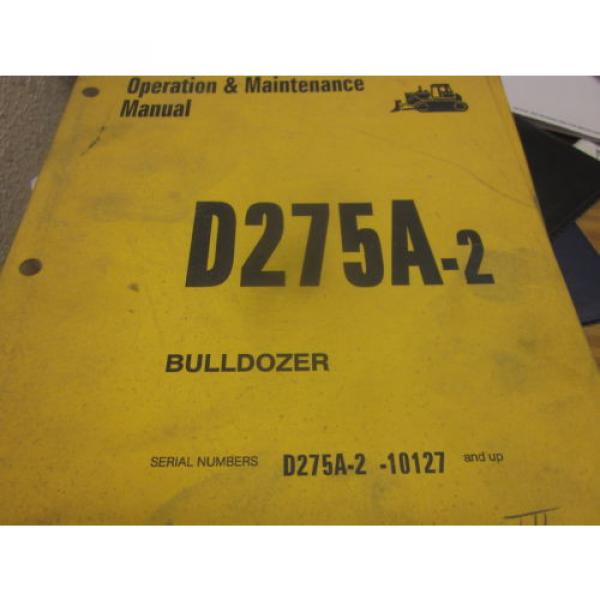 Komatsu D275A-2 Bulldozer Operation &amp; Maintenance Manual #1 image