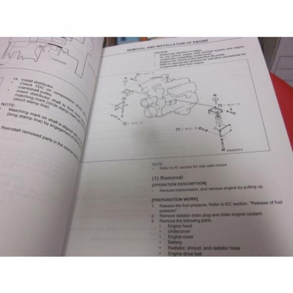 Komatsu TB45E Series Forklift Truck Engines Service Manual #2 image