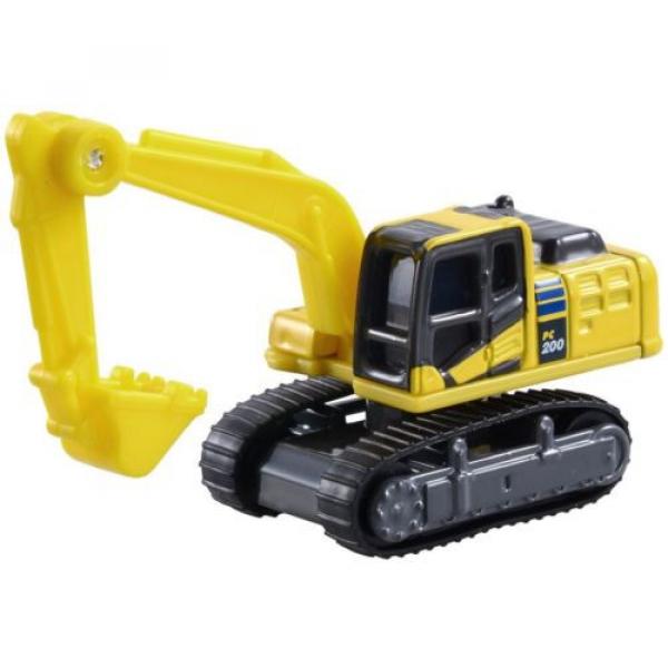 Takara Tomy Tomica #9 Komatsu Excavator PC200-10 1/122 Diecast Toy Car JAPAN #2 image