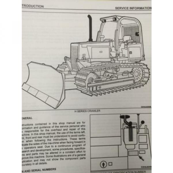 Dressta Komatsu Dresser TD7H TD8H TD9H Dozer Shop Service Manual High SN #2 image