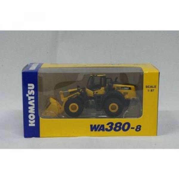 NEW Komatsu Official WA380-8 1/87 Wheel Loader diecast model F/S #1 image