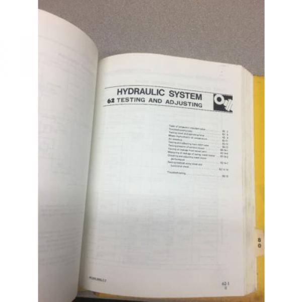 KOMATSU PC300-3 PC300LC-3 PC360LC-3 Excavator Shop Manual / Repair Service #5 image