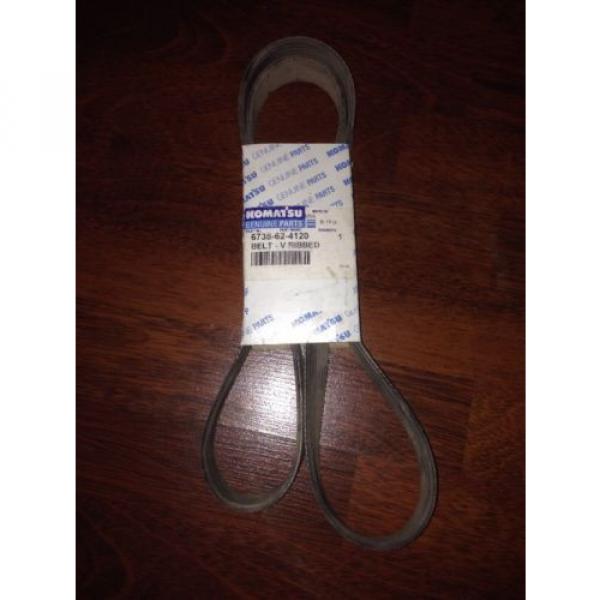 Komatsu ribbed Belt 6738-62-4120 #1 image