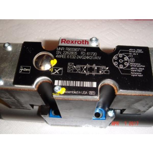 Rexroth 4WREE 6 E32-24/G24K31/A1V  Proportional Valve Origin #1 image