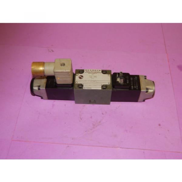 Rexroth 4WE6E52/NZ4 Control Valve 120Volt 60Hz 46VA 4WE6E52NZ4 #1 image