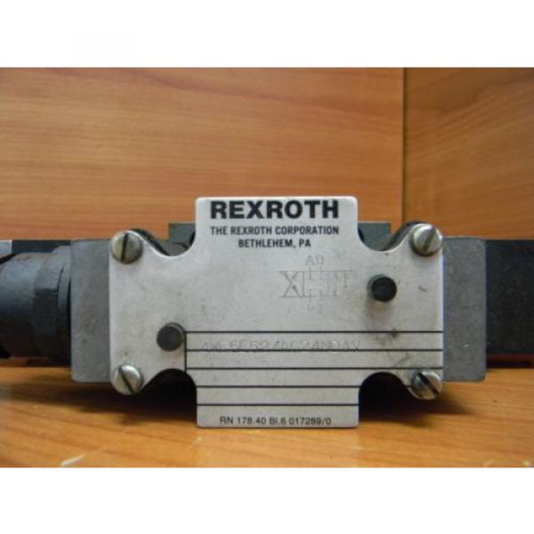 REXROTH VALVE 4WE6E52 FREE SHIPPING #1 image