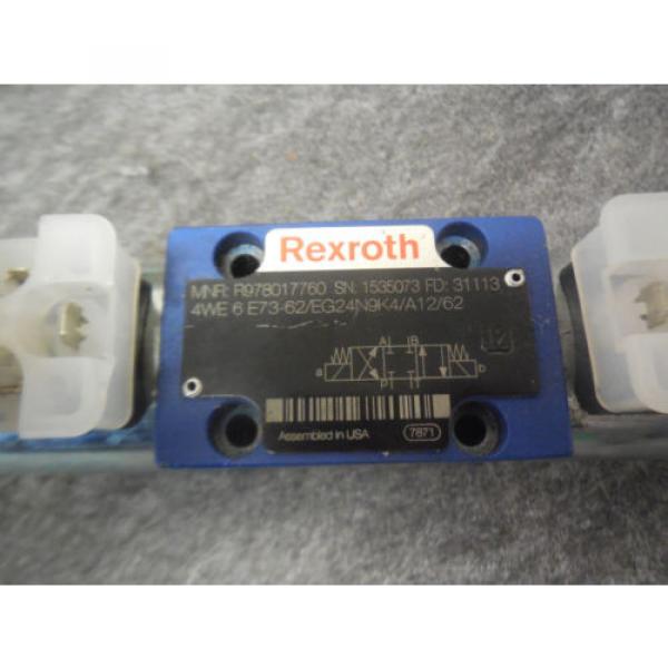 Origin REXROTH DIRECTIONAL VALVE # 4WE6E73/EG24N9K4/A12/62 #2 image