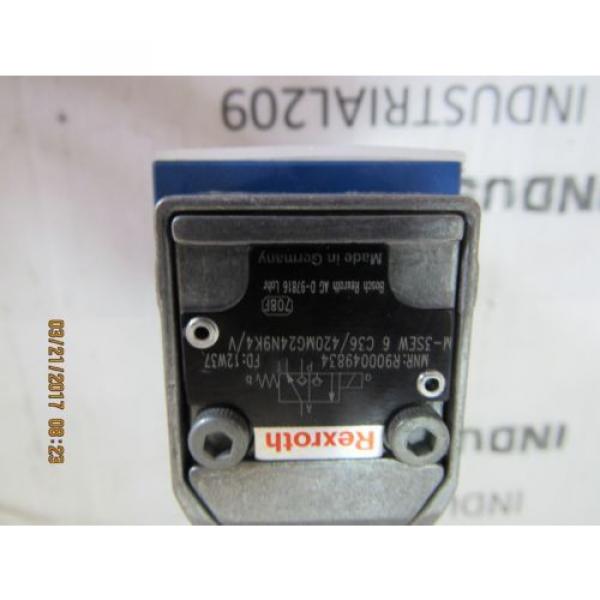 REXROTH R900049834 HYDRAULIC VALVE M-3SEW6C36/420MG24N9K4/V Origin #4 image