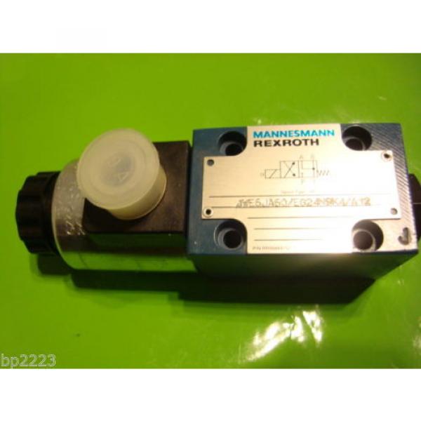 REXROTH 4WE6JA60/EG24N9  Directional Valve GZ45-4-A 424 24V DC 30W MANNESMANN #1 image