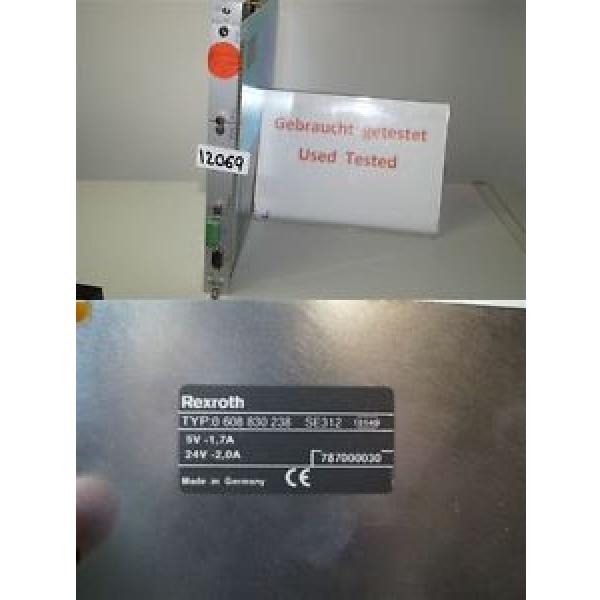 Rexroth Canada Japan 0608830238 SE312 0-608-830-238 BP302 #1 image