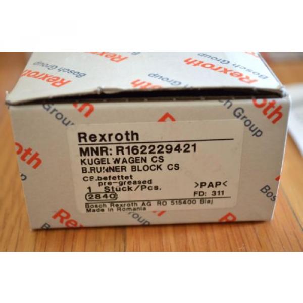 Origin Rexroth R162229421 Size25 Linear Rail Bearing Runner Blocks - THK CNC Router #4 image