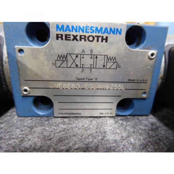 Origin REXROTH DIRECTIONAL VALVE # 4WE6E60/EG24N9Z55L #1 image