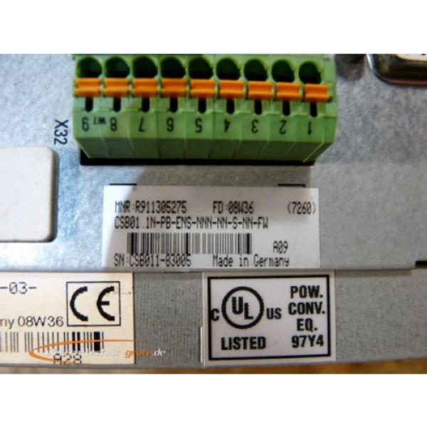 Rexroth Canada Mexico HCS02.1E-W0028-A-03-NNNN IndraDrive C #3 image