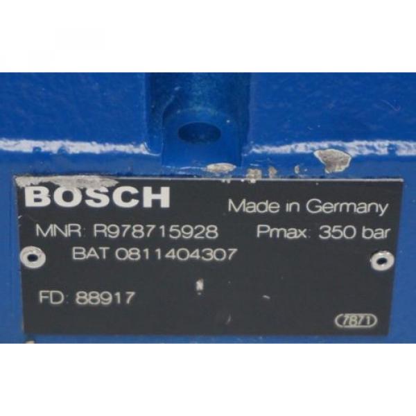 Origin BOSCH REXROTH  0-811-404-607 SERVO VALVE BAT#  R978715943 #3 image