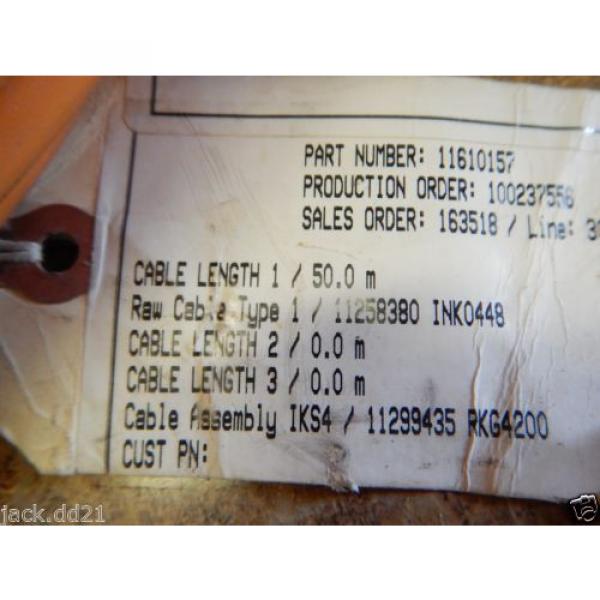 Origin 50m Rexroth Indramat 116101157 Servo Encoder Feedback Cable Wire INK0448 #4 image