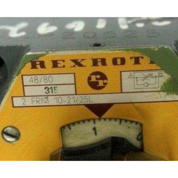 REXROTH 2FRM10-21/25L FLOW CONTROL VALVE 2FRM102125L #3 image