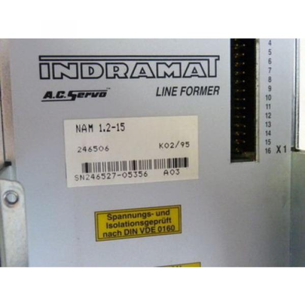 Bosch/Rexroth NAM 12-15 Indramat 246506 mit Garantie #3 image