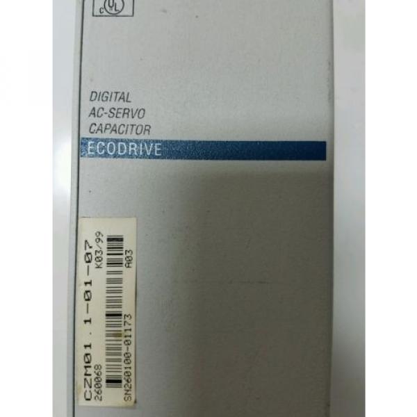 INDRAMAT REXROTH SERVO ECO drive CZM011-01-07 #3 image