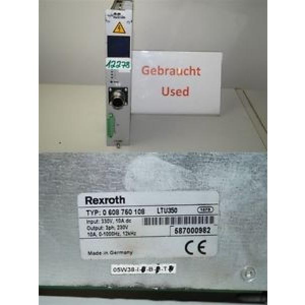 Rexroth Canada Canada LTU350 servo amplifier 0 608 750 108 , 0608750108 #1 image