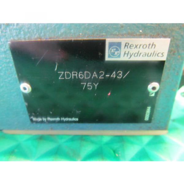 Rexroth Valve ZDR6DA2-43/75Y #3 image