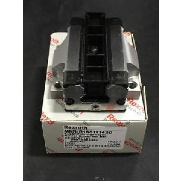 Origin REXROTH STANDARD FLANGE RUNNER BLOCK/BALL RAIL SIZE 25 PN# R165121420 #1 image