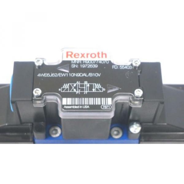 Origin REXROTH 4WE6J62/EW110N9DAL/B10V VALVE W/ 4WEH16W72/6EW110N9ETDAL/B10V #3 image