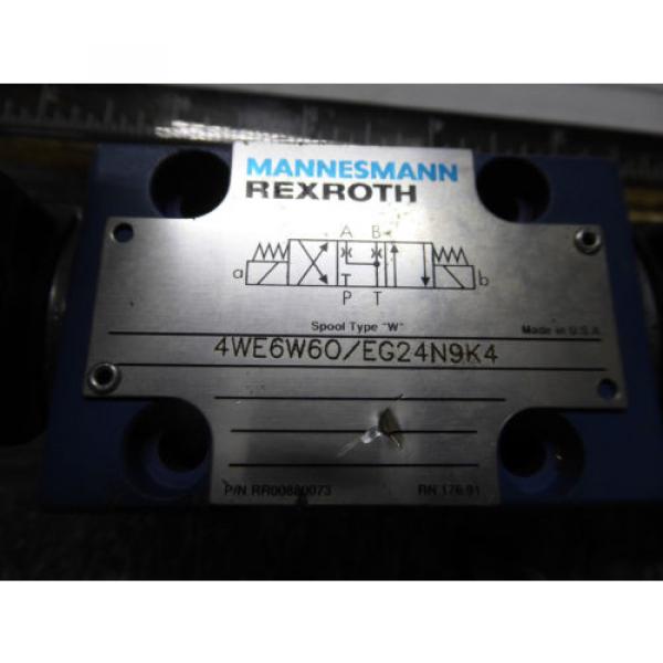 Origin REXROTH DIRECTIONAL VALVE # 4WE6W60/EG24N9K4 #2 image