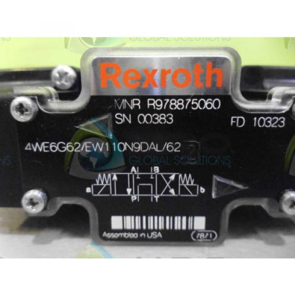 REXROTH R978875060 VALVE Origin NO BOX #1 image