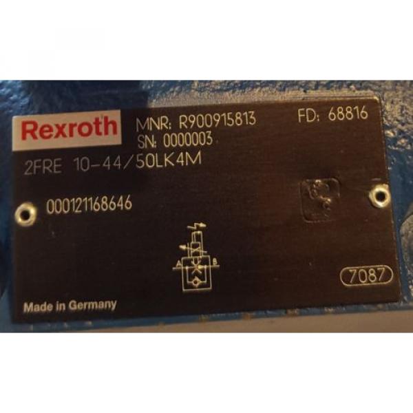 NEW!! USA Canada  REXROTH 2FRE10-44/50LK4M CONTROL VALVE R900915813  2FRE 10-44/50 BOSCH #2 image