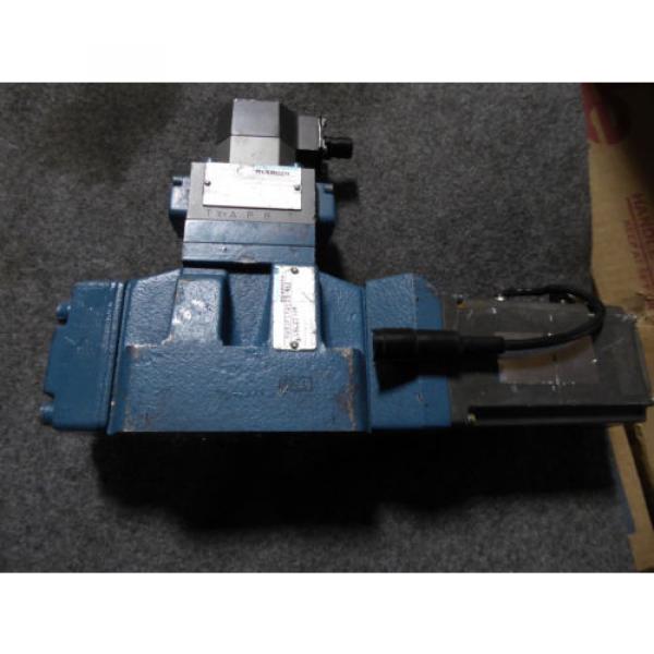 REXROTH SERVO VALVE # 4WRDE16V125-41/10L2Z9/M, 4WS2EM10-42/30B2ET315K0DM-53 #1 image